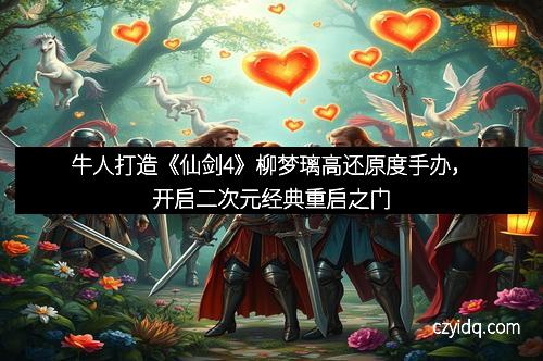 牛人打造《仙剑4》柳梦璃高还原度手办，开启二次元经典重启之门